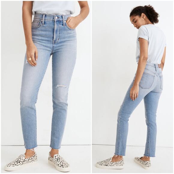 MADEWELL The Perfect Vintage Jean in Coffey Wash: Worn-In Edition Size 28 - Picture 1 of 9